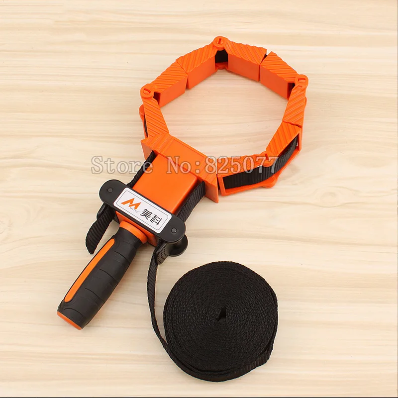Woodworking Multifunction blet clamp Adjustable Band Clamp Polygonal clip 90 Degrees Right Angle Corner Photo Frame Clips JF1170
Woodworking Multifunction blet clamp Adjustable Band Clamp Polygonal clip 90 Degrees Right Angle Corner Photo Frame Clips JF1170