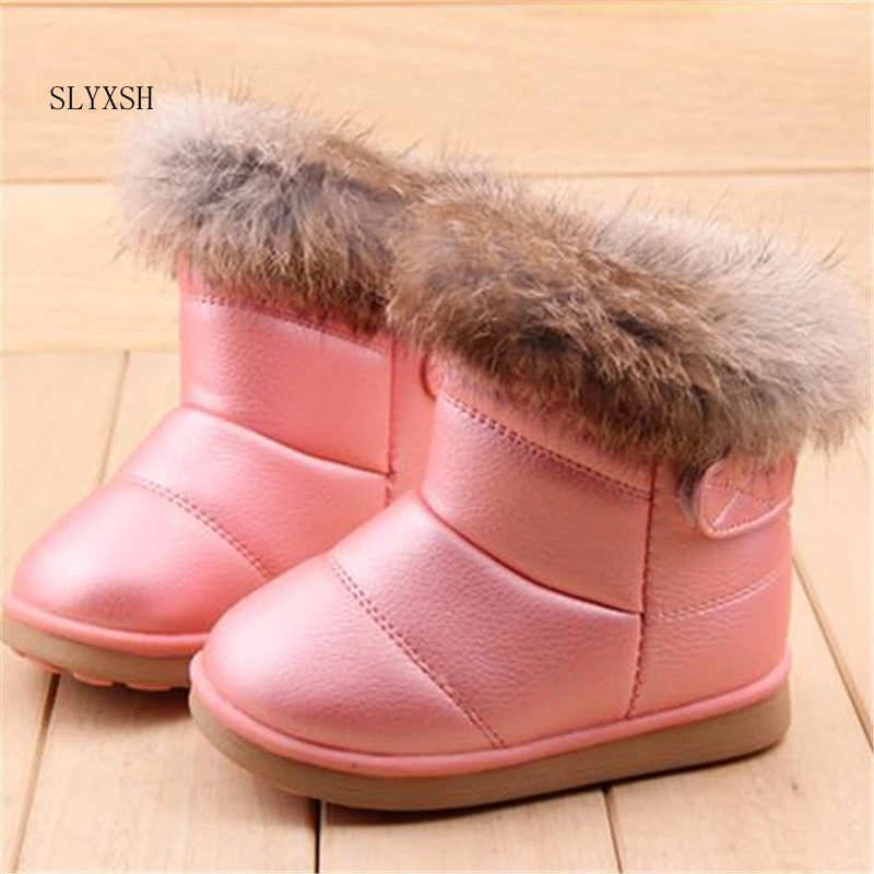 SLYXSH Winter Plush Baby Girls Snow Boots Warm Shoes Pu Leather Flat With Baby Toddler Shoes Outdoor Snow Boots Girls Kids Shoe
SLYXSH Winter Plush Baby Girls Snow Boots Warm Shoes Pu Leather Flat With Baby Toddler Shoes Outdoor Snow Boots Girls Kids Shoe