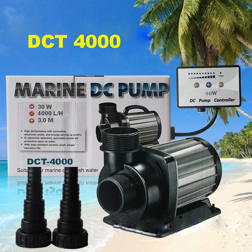 1pc DCT-4000 30W series variable flow DC aquarium pump marine freshwater controllable sitting water pump
1pc DCT-4000 30W series variable flow DC aquarium pump marine freshwater controllable sitting water pump