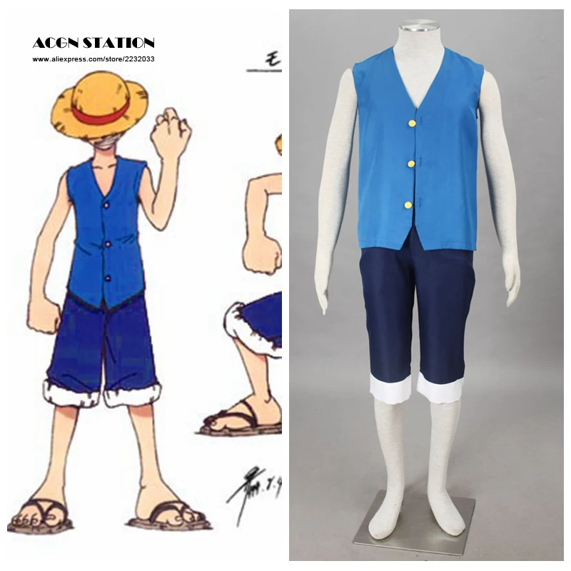 Blue version Anime Monkey D. Luffy One Piece Adult Kid Halloween Cosplay Costume Customize for plus size adults and kids
Blue version Anime Monkey D. Luffy One Piece Adult Kid Halloween Cosplay Costume Customize for plus size adults and kids