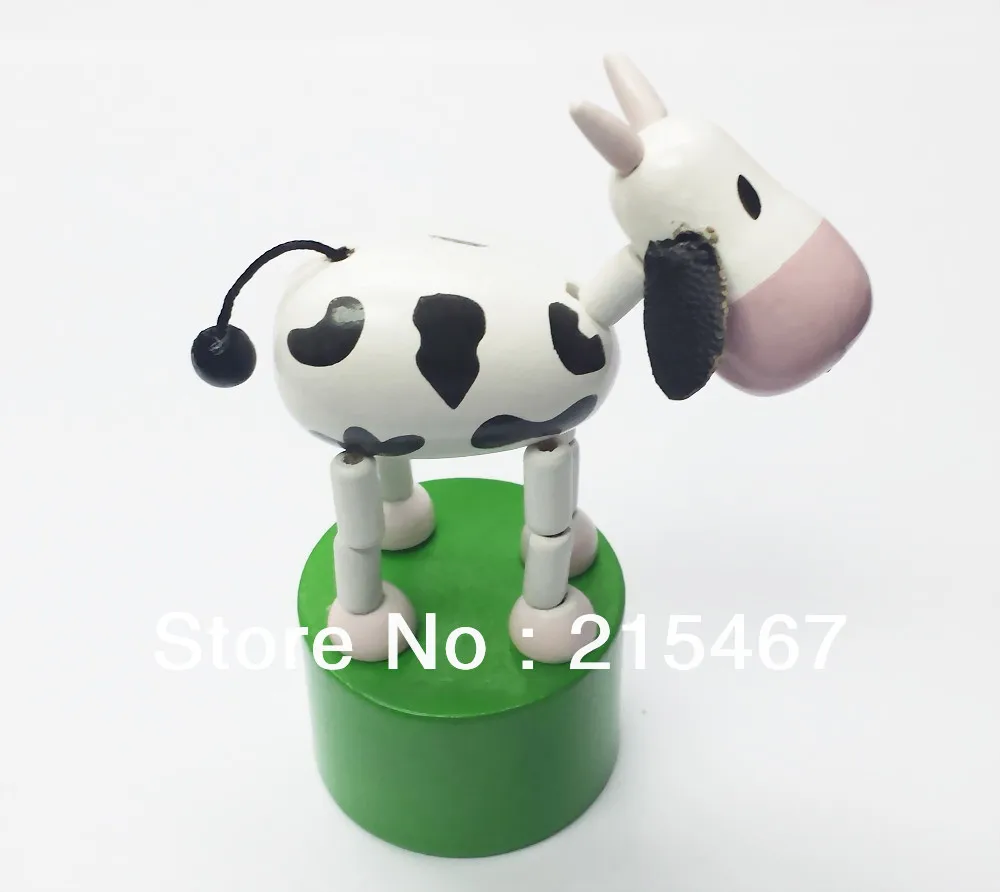 1 Pc New Traditional Wooden Push base cow puppet baby toy birthday party favor wholesale Loot Gag Pinata Bag Gift
1 Pc New Traditional Wooden Push base cow puppet baby toy birthday party favor wholesale Loot Gag Pinata Bag Gift
