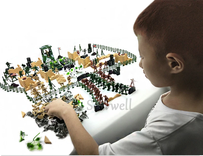 250pcs/set Plastic Toy Soldiers Military Army Men Four-Nation Coalition Gift Model DIY Action Figures Toys For Children Boys
250pcs/set Plastic Toy Soldiers Military Army Men Four-Nation Coalition Gift Model DIY Action Figures Toys For Children Boys