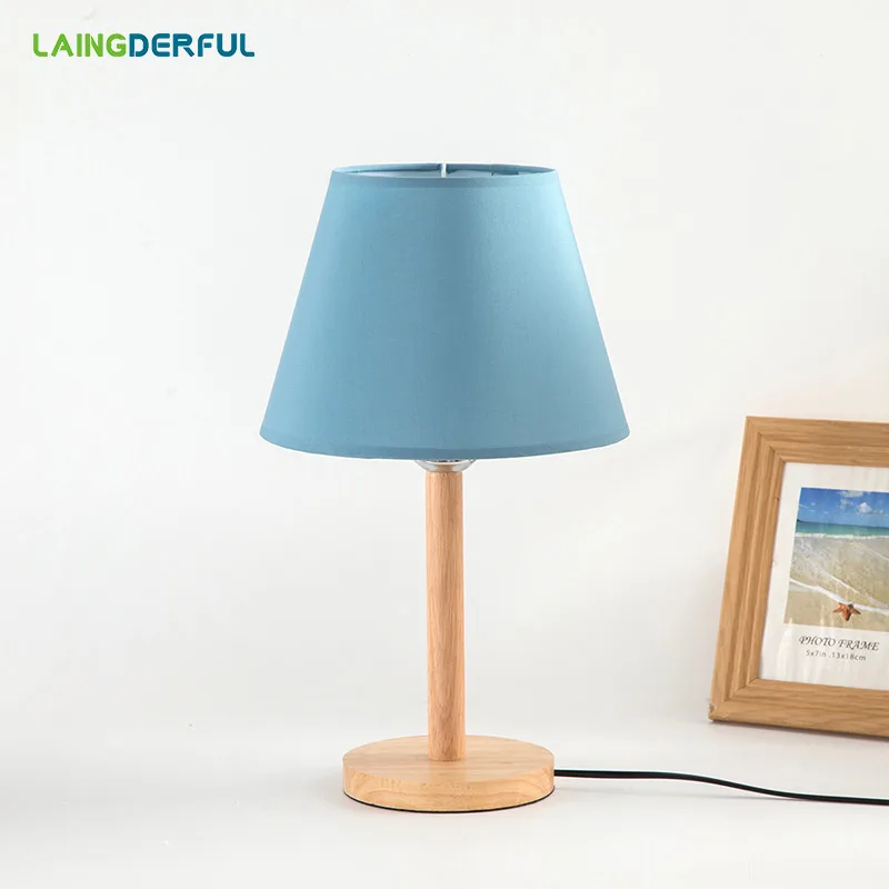 LAINGDER Modern Wood Table Lamp Bedside Button Switch Table Lamp Originality 220v Bedroom Student Led Night Lights
LAINGDER Modern Wood Table Lamp Bedside Button Switch Table Lamp Originality 220v Bedroom Student Led Night Lights