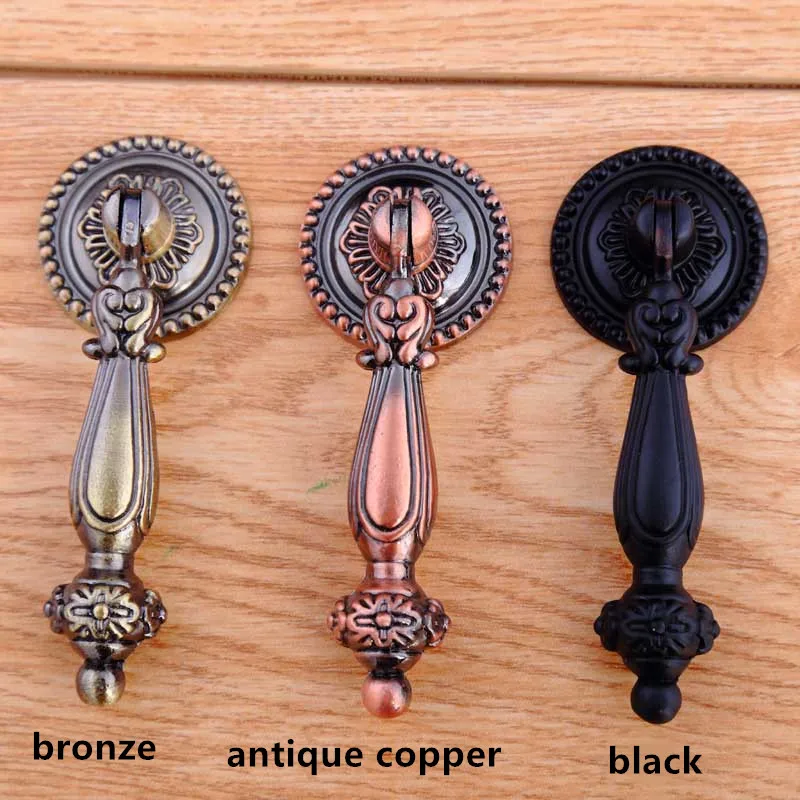 Retro old style solid drop Pendant black bronze antique copper drawer tv cabinet dresser cupboard kitchen cabinet knob handle
Retro old style solid drop Pendant black bronze antique copper drawer tv cabinet dresser cupboard kitchen cabinet knob handle
