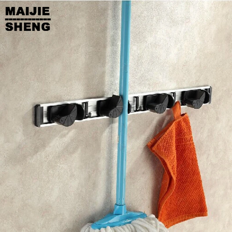 Space aluminum multifunctional mop holder bathroom frame rack mop rack mop hook
Space aluminum multifunctional mop holder bathroom frame rack mop rack mop hook