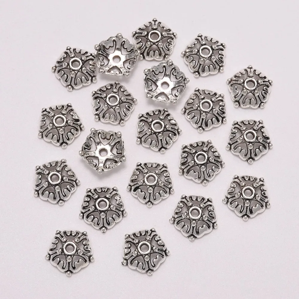 20pcs/Lot 12mm Five Pointed Star Flower Antique Out Hollowed Flower Loose Sparer Torus End Bead Caps For DIY Findings Needlework
20pcs/Lot 12mm Five Pointed Star Flower Antique Out Hollowed Flower Loose Sparer Torus End Bead Caps For DIY Findings Needlework