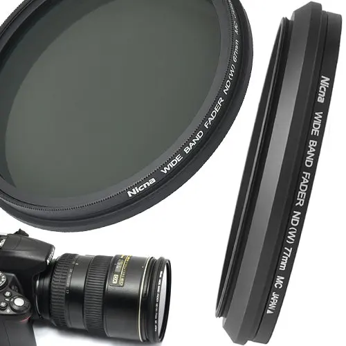 Nicna Pro Multi-Coated MC Lens Fader ND Filter Adjustable from ND2 to ND400 ND2-ND400 67mm for Canon Sony
Nicna Pro Multi-Coated MC Lens Fader ND Filter Adjustable from ND2 to ND400 ND2-ND400 67mm for Canon Sony