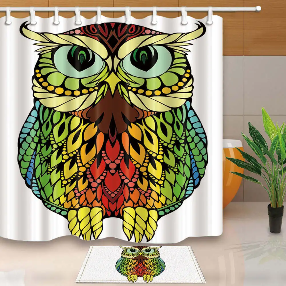Owl Paintings Designed Cute Shower Curtain Waterproof Home Bathroom Curtains Polyester Fabric Bath Curtains For The Bathroom
Owl Paintings Designed Cute Shower Curtain Waterproof Home Bathroom Curtains Polyester Fabric Bath Curtains For The Bathroom