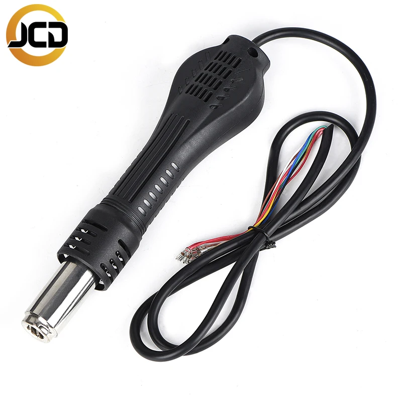 JCD Hot Air Gun Desoldering Soldering Heat Gun Handle For 858D 868D Rework Solder Repair Station
JCD Hot Air Gun Desoldering Soldering Heat Gun Handle For 858D 868D Rework Solder Repair Station