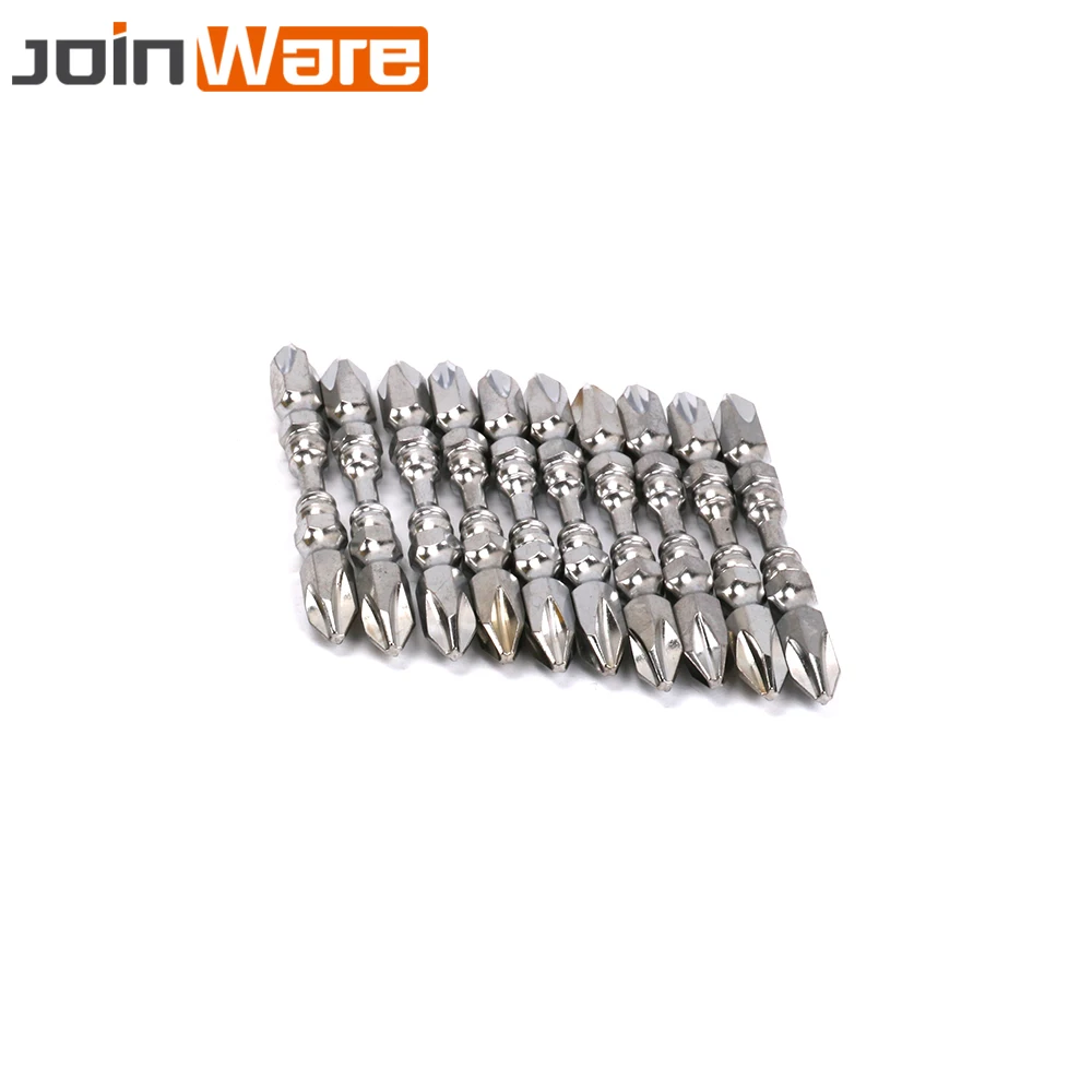 10Pcs Magnetic Cross Head Screwdriver 65MM ST2 Steel Hardness Double Ended Torsion Bits for Electric Air Hand Tools New
10Pcs Magnetic Cross Head Screwdriver 65MM ST2 Steel Hardness Double Ended Torsion Bits for Electric Air Hand Tools New