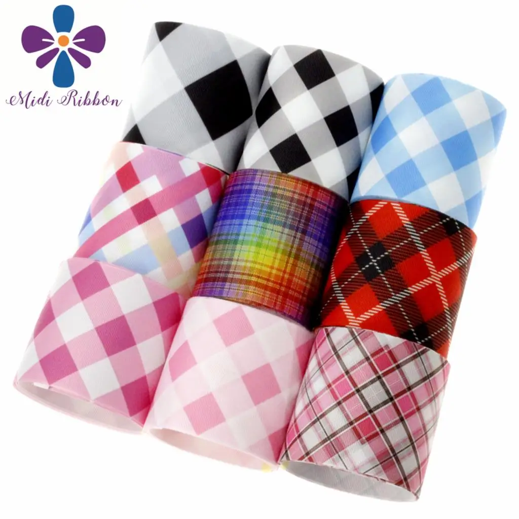 16mm-75mm Geometric Series Colorful Check Printed Grosgrain/Elastic Ribbon Hair Bowknots Making 50yards/roll
16mm-75mm Geometric Series Colorful Check Printed Grosgrain/Elastic Ribbon Hair Bowknots Making 50yards/roll