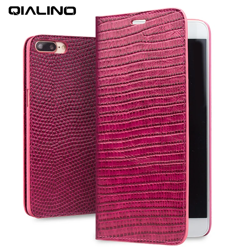 QIALINO New Case for iPhone 7 Genuine Leather Fashion Women Flip Cover For iPhone 7 Plus Luxury Lady Handmade Cover 4.7/ 5.5
QIALINO New Case for iPhone 7 Genuine Leather Fashion Women Flip Cover For iPhone 7 Plus Luxury Lady Handmade Cover 4.7/ 5.5