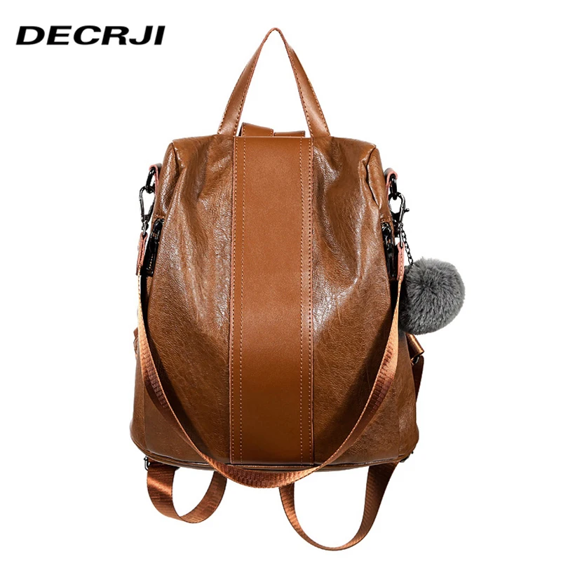 DECRJI Vintage Ladies Backpack Shoulder Bag Mochila Feminina Backpack Female School Bags For Women 2020 Fashion Rucksack Black
DECRJI Vintage Ladies Backpack Shoulder Bag Mochila Feminina Backpack Female School Bags For Women 2020 Fashion Rucksack Black