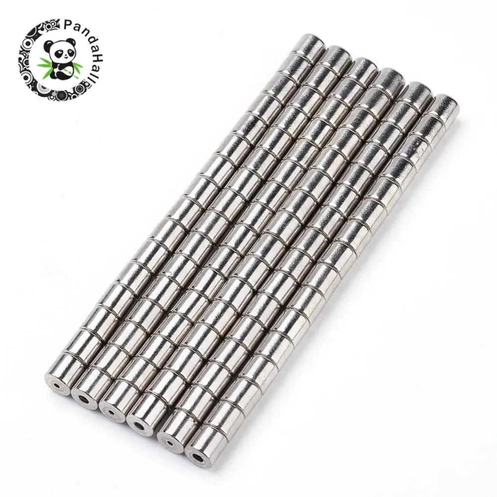 100Pair Brass Column Magnetic Clasps Necklace Bracelet Jewelry Claps Findings 11x5.5mm; inner hole: 2mm, outer hole: 0.8mm
100Pair Brass Column Magnetic Clasps Necklace Bracelet Jewelry Claps Findings 11x5.5mm; inner hole: 2mm, outer hole: 0.8mm