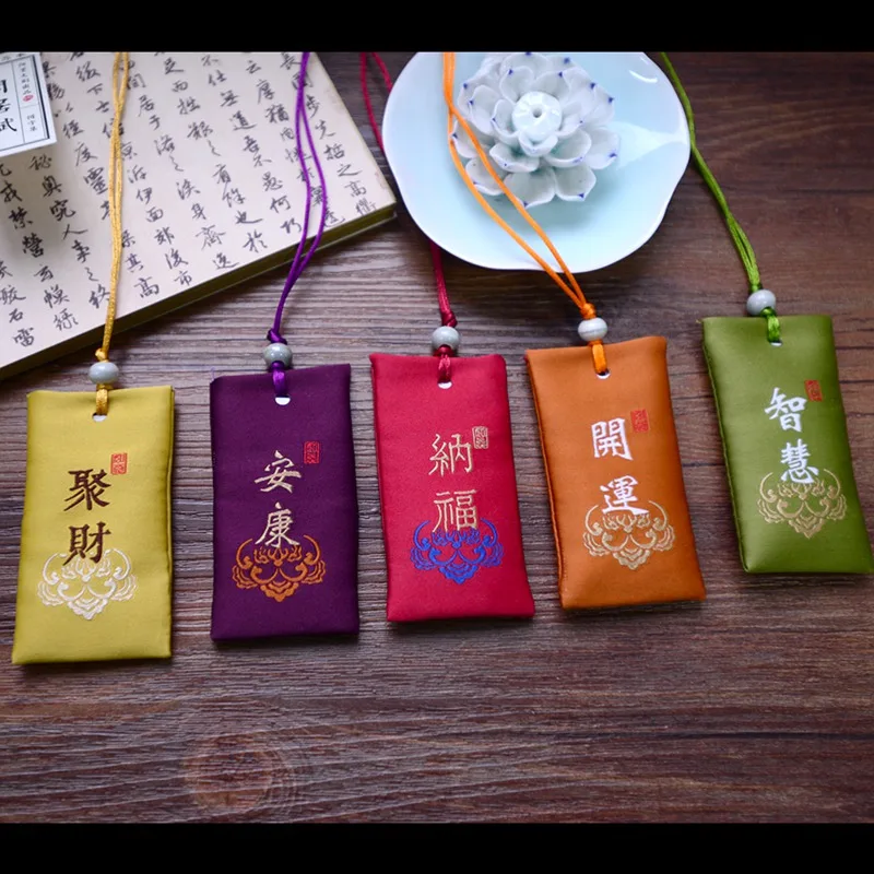 Традиционный милый подарок Omamori на удачу благосостояние 1 подвеска удачу|Игровые