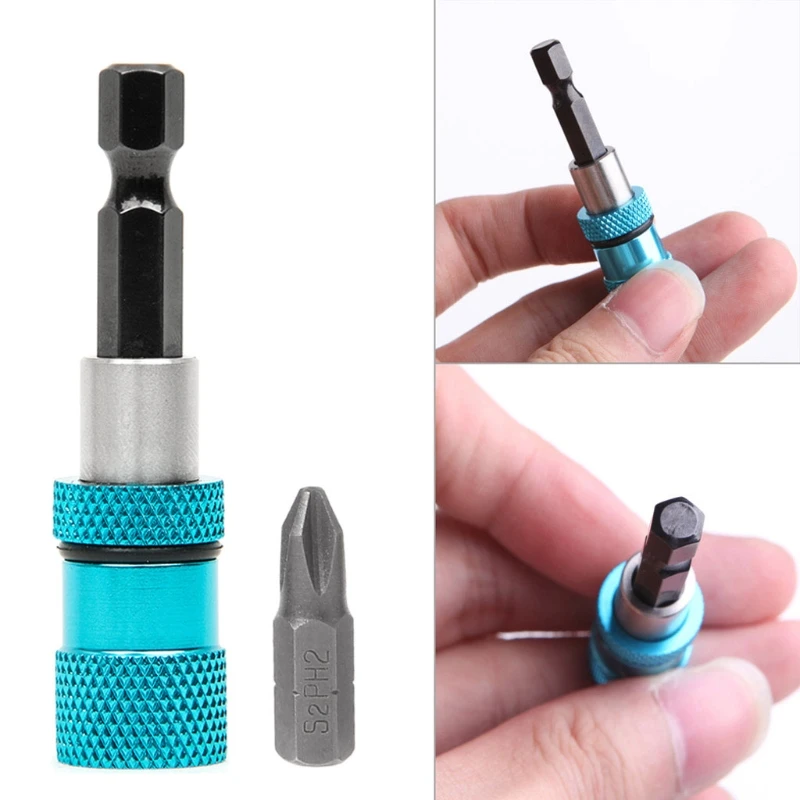 60mm 1/4" Hex Shank Magnetic Drywall Screw Drills Screwdriver Holder With Bits-m18
60mm 1/4" Hex Shank Magnetic Drywall Screw Drills Screwdriver Holder With Bits-m18