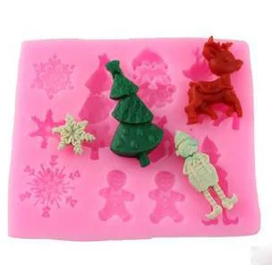 Hot Sale New Arrival Cake Decorating Tools Fondant Cake Mold Chocolate Bakeware Decorated Snowflake Deer Santa Claus Food
Hot Sale New Arrival Cake Decorating Tools Fondant Cake Mold Chocolate Bakeware Decorated Snowflake Deer Santa Claus Food