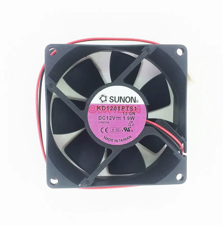 For SUNON 8 cm 80*80*25 12V 1.9W KD1208PTS1 2 Wire Power Supply Chassis Cooling Fan
For SUNON 8 cm 80*80*25 12V 1.9W KD1208PTS1 2 Wire Power Supply Chassis Cooling Fan
