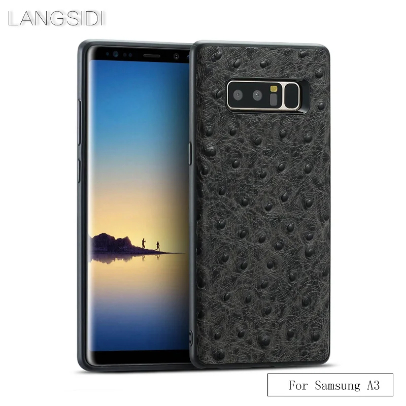 Luxury brand phone case ostrich grain full-wrapped phone case For Samsung A3 phone case All handmade custom processing
Luxury brand phone case ostrich grain full-wrapped phone case For Samsung A3 phone case All handmade custom processing