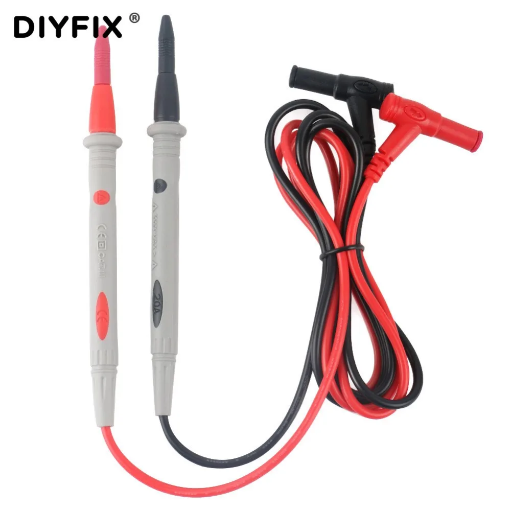 Силиконовый щуп DIYFIX, 1 пара, CAT III, 1000 В, 20 А, тестер проводов, щупы, контакты для цифрового мультиметра, игольчатый наконечник, мультиметр, тестер
Силиконовый щуп DIYFIX, 1 пара, CAT III, 1000 В, 20 А, тестер проводов, щупы, контакты для цифрового мультиметра, игольчатый наконечник, мультиметр, тестер