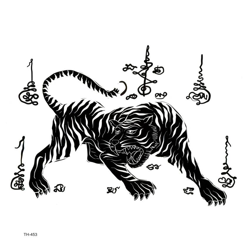 Black Tiger Waterproof Temporary Tattoos Men Fake Tattoo Animals Body Tatoo Sleeve Art Tattoo Tatuajes henna Tattoo Stickers
Black Tiger Waterproof Temporary Tattoos Men Fake Tattoo Animals Body Tatoo Sleeve Art Tattoo Tatuajes henna Tattoo Stickers