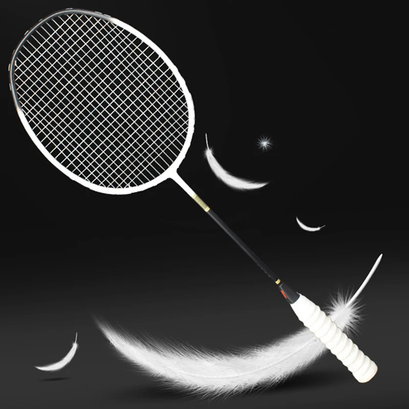 

Ultralight Professional Carbon Fiber Badminton Racket 5U Raquette 6 Colors Rackets Z Speed Force Padel Light Weight 75-79g
