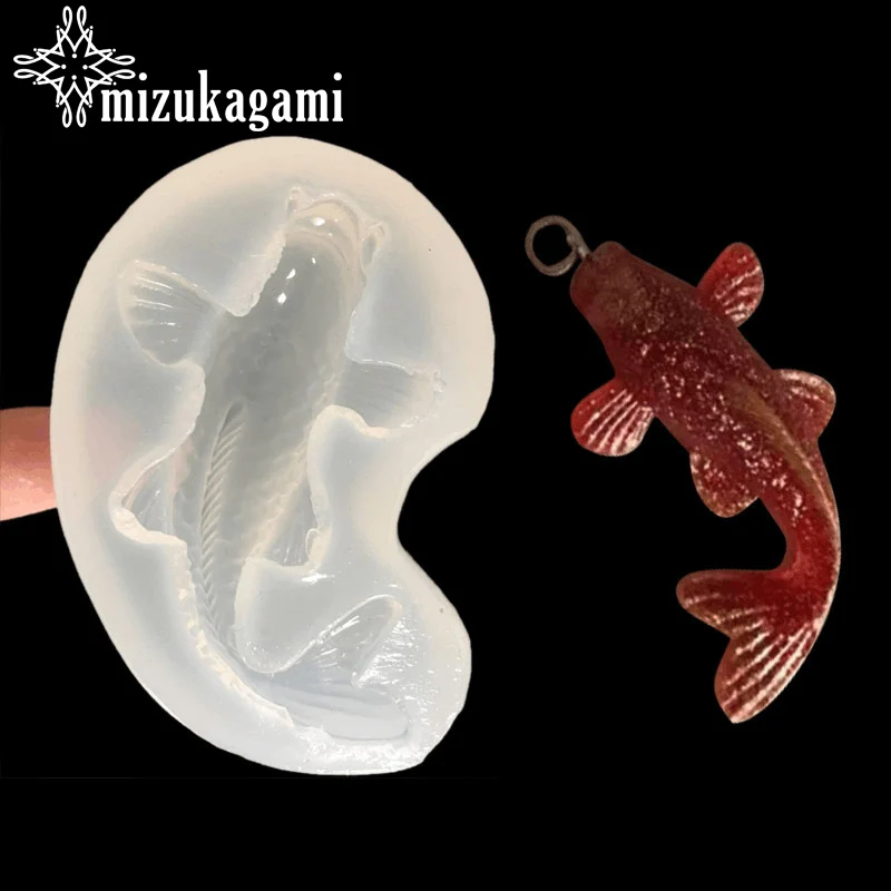 UV Resin Jewelry Liquid Silicone Mold Fish Shape Mold Resin Molds For DIY Pendant Charms Making Jewelry Toys
UV Resin Jewelry Liquid Silicone Mold Fish Shape Mold Resin Molds For DIY Pendant Charms Making Jewelry Toys