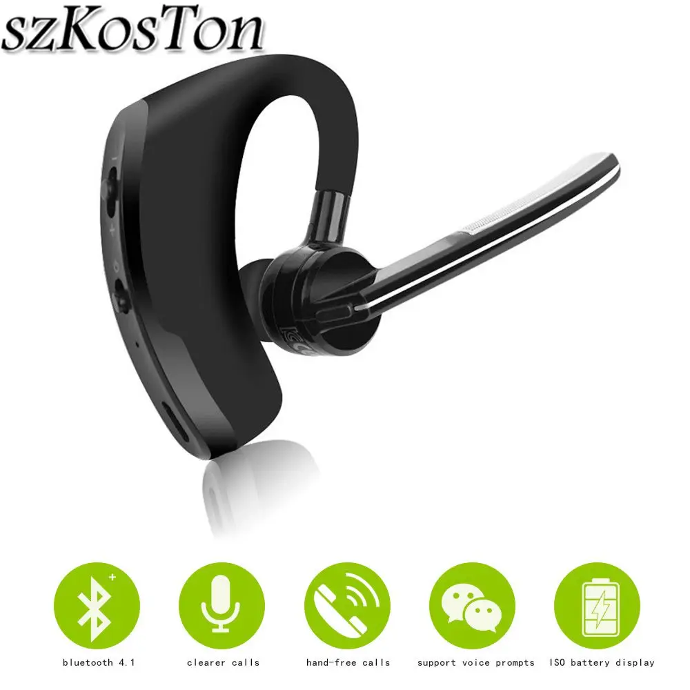 Original Business Bluetooth headset Noise Cancelling Voice Control Wireless Headphone Driver Sport Earphone for iPhone Android
Original Business Bluetooth headset Noise Cancelling Voice Control Wireless Headphone Driver Sport Earphone for iPhone Android