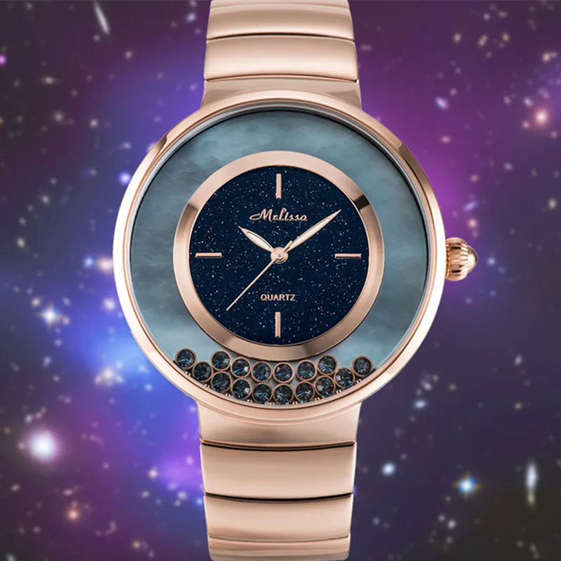 Melissa Brand Luxury Jewelry Watches Women Moving Crystal Sands Wrist watch Full Steel Bracelet Watch Starry Night Stars Montre
Melissa Brand Luxury Jewelry Watches Women Moving Crystal Sands Wrist watch Full Steel Bracelet Watch Starry Night Stars Montre