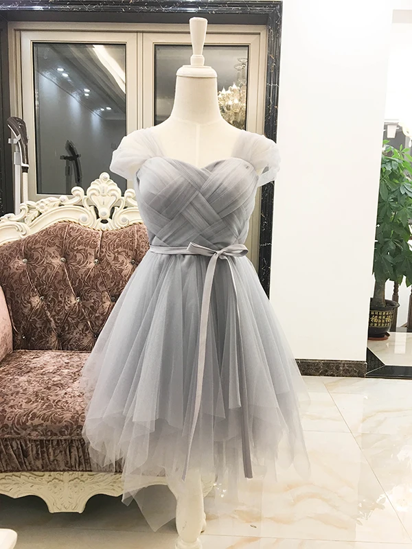 2017 new Bridesmaid Dresses plus size stock cheap under $50 silver grey short ball gown backless sexy 002
2017 new Bridesmaid Dresses plus size stock cheap under $50 silver grey short ball gown backless sexy 002