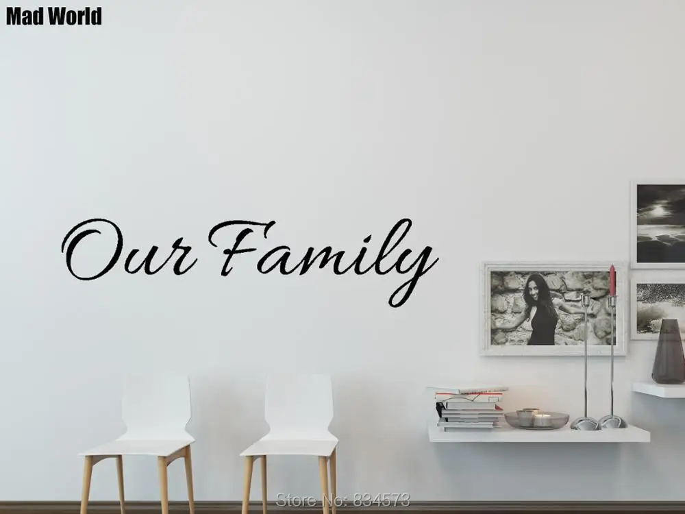 Настенные наклейки Mad World-Our Family, настенные наклейки, украшение для дома, съемные декоративные настенные наклейки для комнаты
Настенные наклейки Mad World-Our Family, настенные наклейки, украшение для дома, съемные декоративные настенные наклейки для комнаты