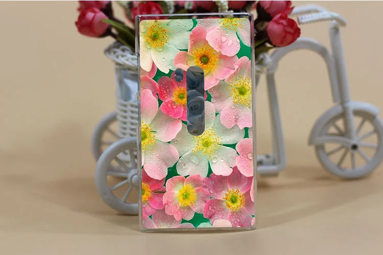 Новая картина красочные красивые цветы чехол для Nokia Lumia 920 жесткий пластик задняя
