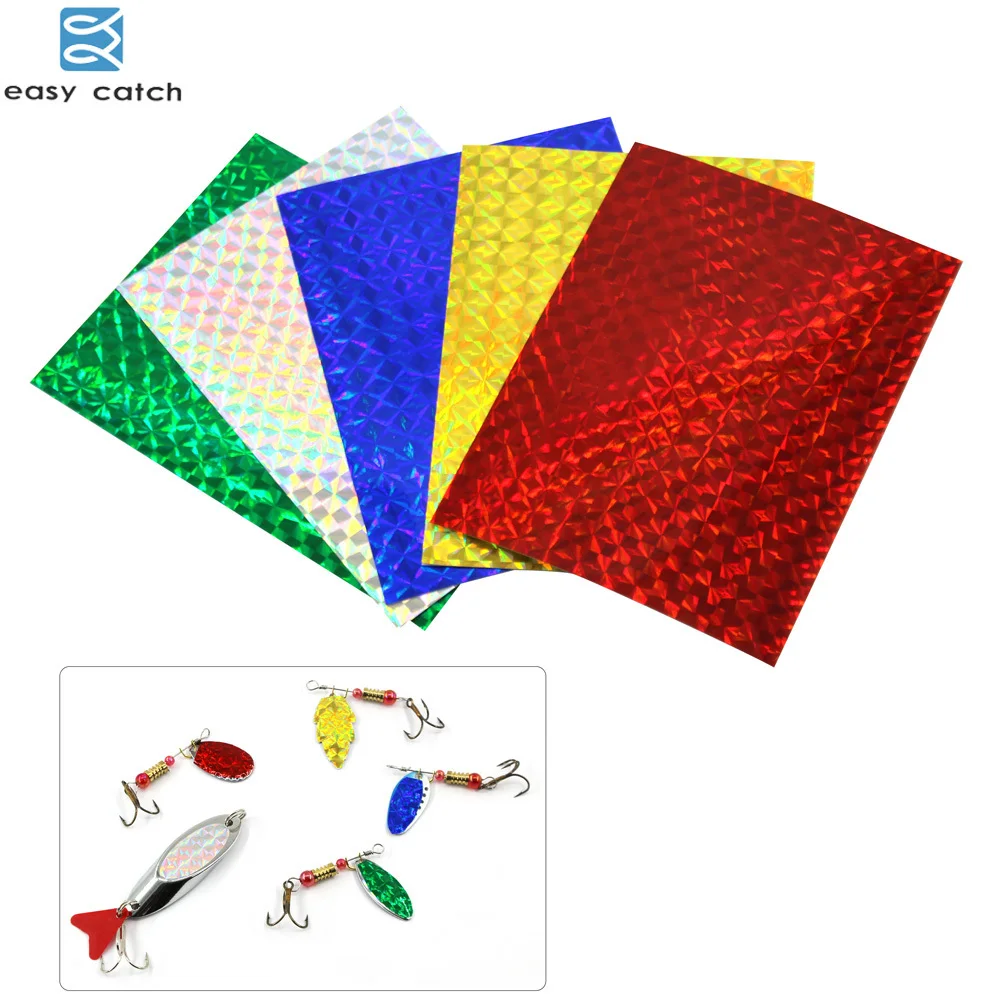 Easy Catch 5pcs/lot Colorful 3D stickers lure For Metal Hard Baits Artificial Laser Lure
Easy Catch 5pcs/lot Colorful 3D stickers lure For Metal Hard Baits Artificial Laser Lure