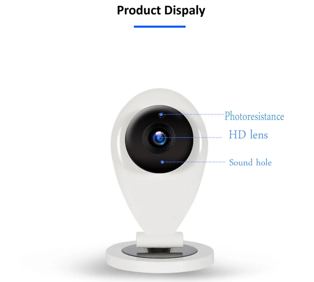 2019 Baby Camera 1080P IP Wi-Fi Wireless Security cctv WiFi home Monitor Two-way Audio P2P | Безопасность и защита