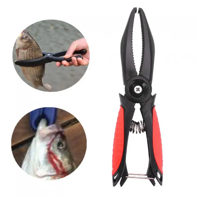 Ultralight Durable Rubber ABS Fishing Plier Skidproof Fish Clamp Clip Catch Unhooking Device
Ultralight Durable Rubber ABS Fishing Plier Skidproof Fish Clamp Clip Catch Unhooking Device