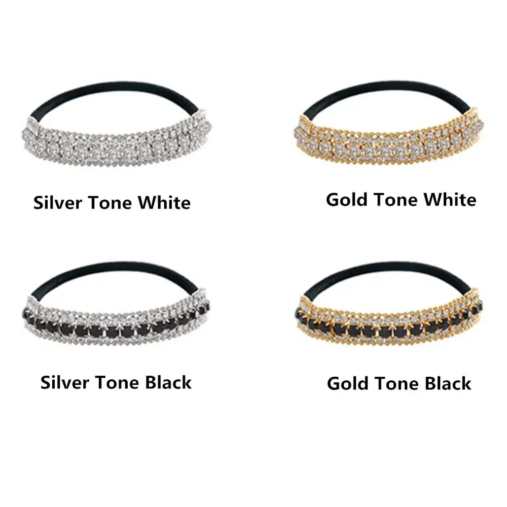 Xiwstar 1Pc Ponytail Holder Stretchy Elastic Hair Tie Sparkling Crystal Rhinestone Hair Band Headband Hair Accessories for Women
Xiwstar 1Pc Ponytail Holder Stretchy Elastic Hair Tie Sparkling Crystal Rhinestone Hair Band Headband Hair Accessories for Women