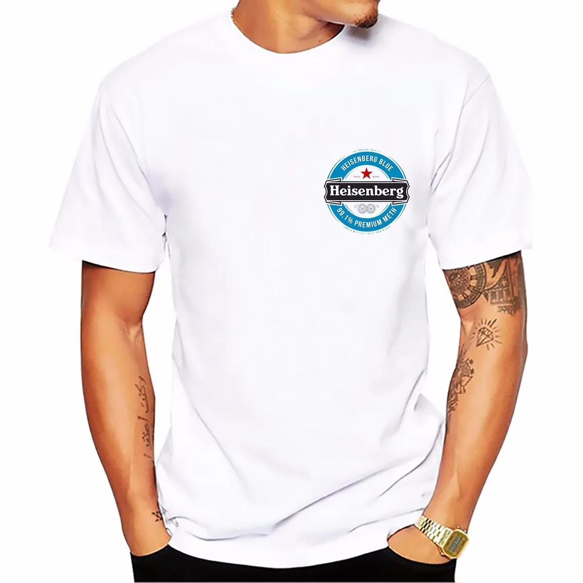 Breaking Bad Heisenberg sign t shirt new summer Tees plus size Breathable comfort T-shirt casual tshirt
Breaking Bad Heisenberg sign t shirt new summer Tees plus size Breathable comfort T-shirt casual tshirt