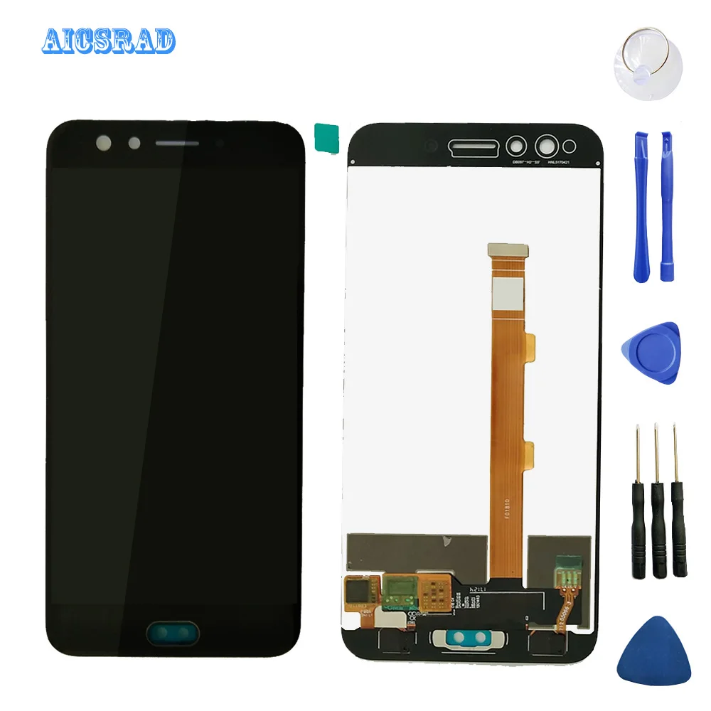 Для OPPO F3 ЖК-дисплей + сенсорный экран 100% новое стекло экрана цифрователя панель в