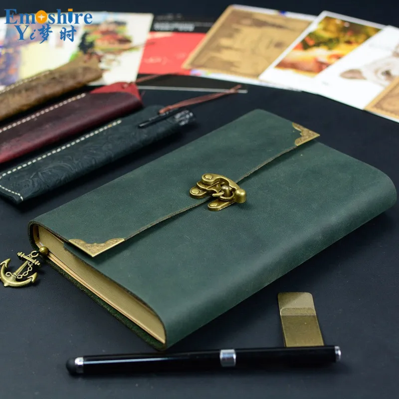 New Sketchbook Stationery Agenda Vintage Diary Notebook Writing Pockets Book Leather Cover Loose Blank Travel Journal Gift N104
New Sketchbook Stationery Agenda Vintage Diary Notebook Writing Pockets Book Leather Cover Loose Blank Travel Journal Gift N104