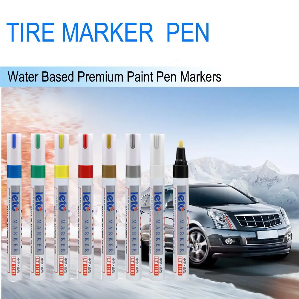 Body Putty Paint Marker Pens Waterproof Permanent Pen Fit For Car Motorcycle Tyre Tread Rubber Metal Caneta Risco Carro
Body Putty Paint Marker Pens Waterproof Permanent Pen Fit For Car Motorcycle Tyre Tread Rubber Metal Caneta Risco Carro