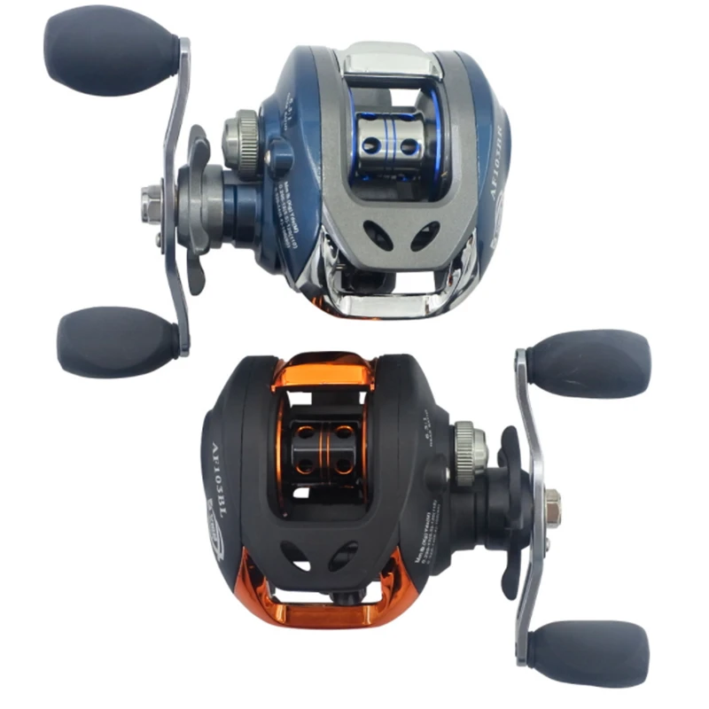Baitcasing Катушка левая/правая резиновая ручка Рыболовная катушка 206 г 10BB + 1 6 3: для