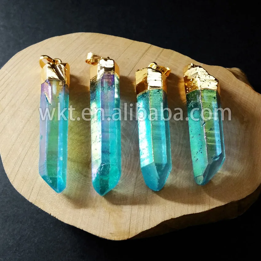 WT-P490 New! Gorgeous Natural crystal quartz point Aura pendants, Beautiful Aura crystal pendants
WT-P490 New! Gorgeous Natural crystal quartz point Aura pendants, Beautiful Aura crystal pendants