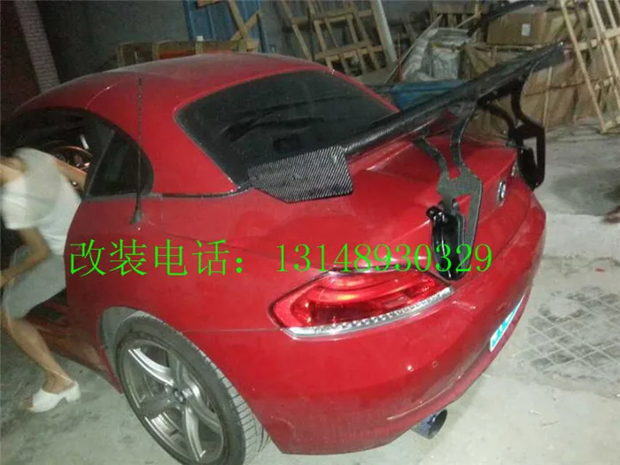 Fit for BMW Z4 GT 2011-2015 modified carbon fiber rear wing rear spoiler wing
Fit for BMW Z4 GT 2011-2015 modified carbon fiber rear wing rear spoiler wing
