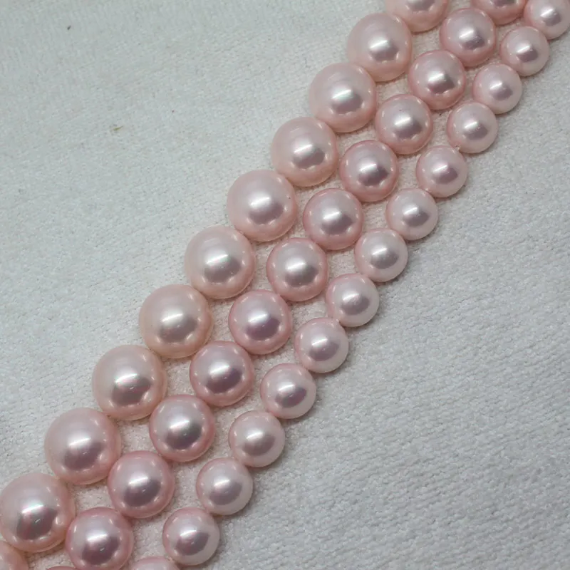 10,12,14mm Pink Shell mother Pearl Round For Necklace DIY Spacer Loose Beads Strand 15''
10,12,14mm Pink Shell mother Pearl Round For Necklace DIY Spacer Loose Beads Strand 15''
