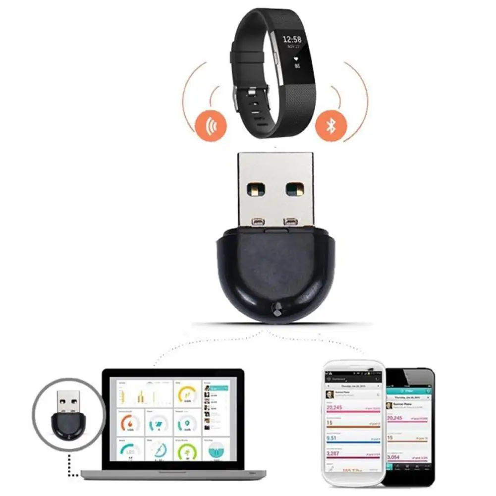 Новый Для Fitbit Versa Alta Blaze HR Charge 2 Surge Flex один портативный беспроводной синхронизации