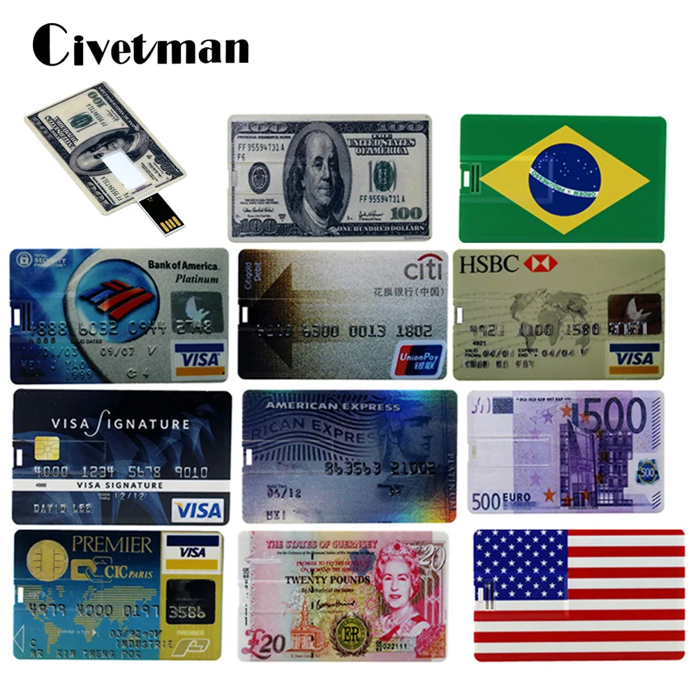 Waterproof USB Flash Card 256GB 128GB 64GB 32GB 16GB 8GB Bank Credit Card USB Flash Drive Pen Drive Memory Flash Stick with Box
Waterproof USB Flash Card 256GB 128GB 64GB 32GB 16GB 8GB Bank Credit Card USB Flash Drive Pen Drive Memory Flash Stick with Box