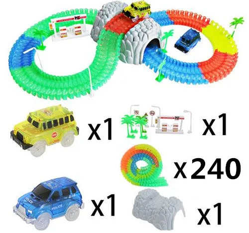 DIY Universal Accessories Ramp Turn Road Bridge Crossroads Rail Car Magical Glowing Race Track Toy Racing Tracks Kids Gifts
DIY Universal Accessories Ramp Turn Road Bridge Crossroads Rail Car Magical Glowing Race Track Toy Racing Tracks Kids Gifts