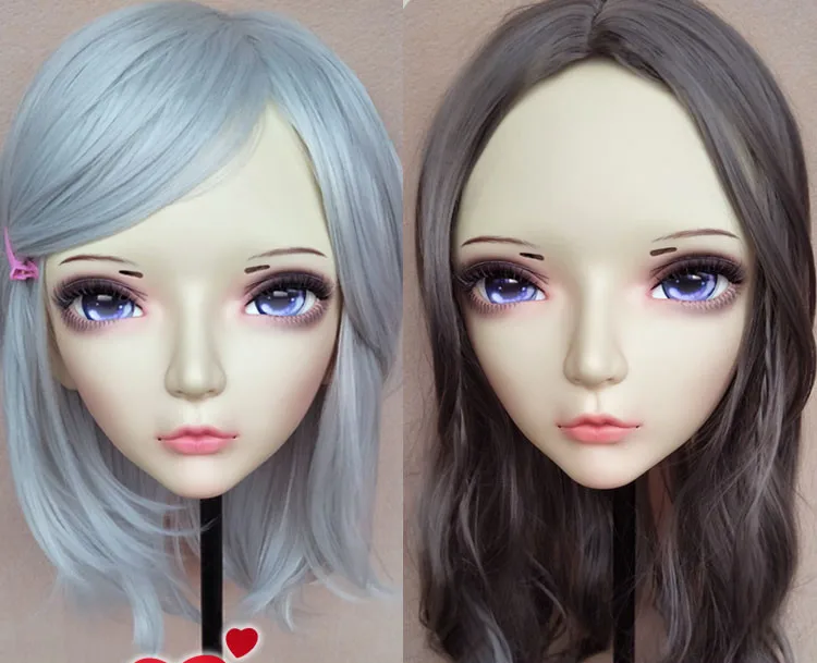 (DM075) Girl Sweet Resin Japanese Anime Kigurumi Mask Cosplay Lolita Crossdressing Lifelike BJD Masks Eye's Color for Choose
(DM075) Girl Sweet Resin Japanese Anime Kigurumi Mask Cosplay Lolita Crossdressing Lifelike BJD Masks Eye's Color for Choose