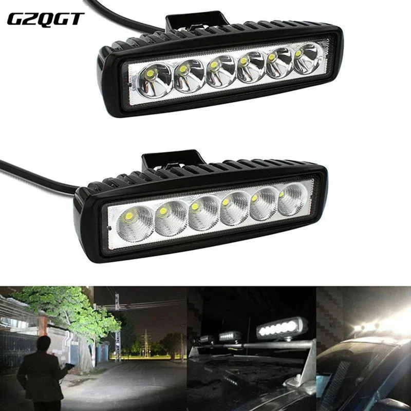 1x 18w DRL LED Spot Flood Work Light Worklight 12v 4WD 12 volt led work lights for Off Road Vehicle SUV car trucksThe motorcycle
1x 18w DRL LED Spot Flood Work Light Worklight 12v 4WD 12 volt led work lights for Off Road Vehicle SUV car trucksThe motorcycle