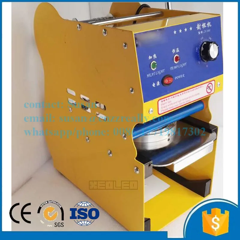 Guaranteed 100% New 220V Automatic Plastic Cup Sealer Bubble Tea Cup Sealing Machine Cup sealer for Coffee/Bubble tea Sealer
Guaranteed 100% New 220V Automatic Plastic Cup Sealer Bubble Tea Cup Sealing Machine Cup sealer for Coffee/Bubble tea Sealer